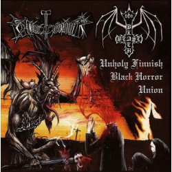 BLACK BEAST / BLOODHAMMER Unholy Finnish Black Horror Union, CD
